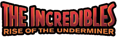 The Incredibles Rise of the Underminer title screen for Nintendo DS
